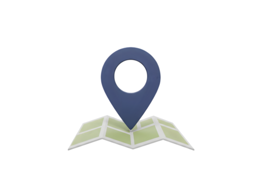 3D Location Pin on a Map: Navigation and Exploration
