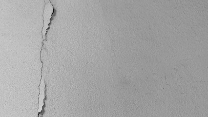 White wall texture, cracked cement wall.