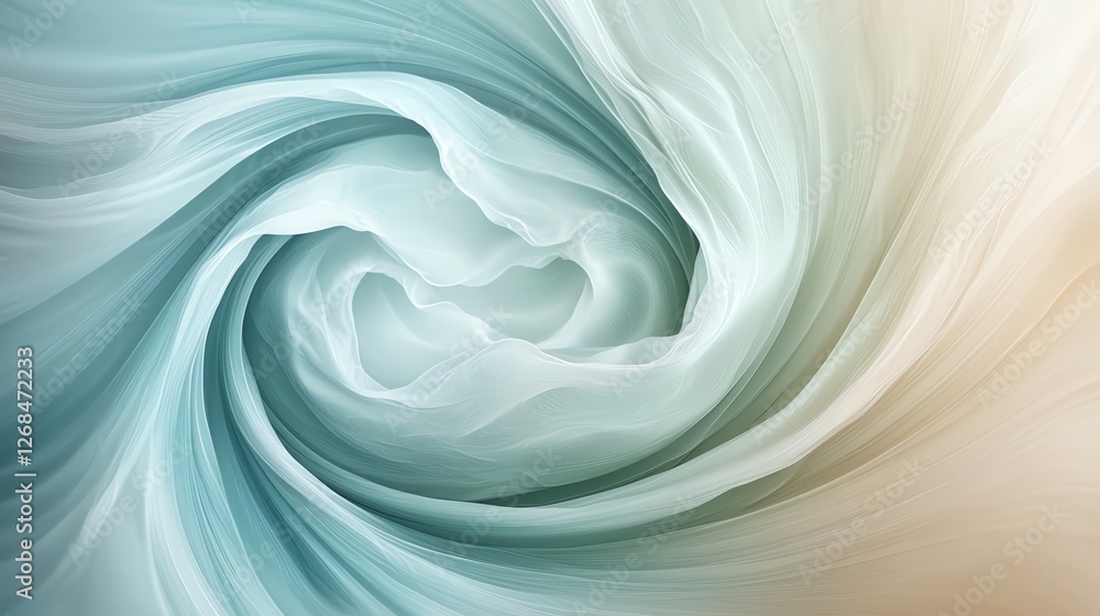 Poster abstract swirl design blending soft colors for artistic backgrounds and inspirational visuals.
