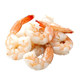 fresh shrimp on a transparent background Png