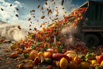 Food Waste: A Mountain of Discarded Produce