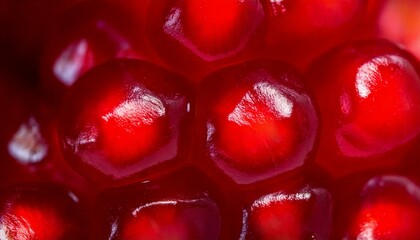 pomegranate closeup