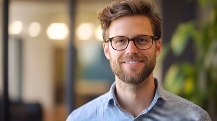 Obraz premium Materials engineer researching sustainable manufacturing solutions
