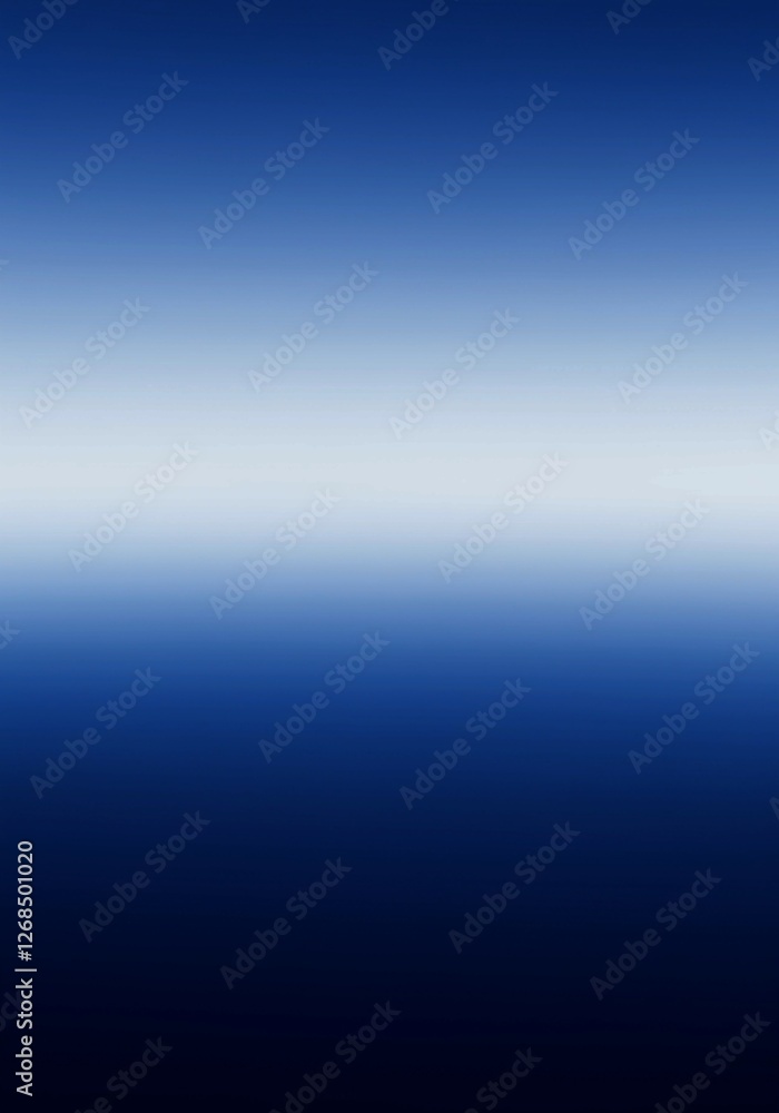 Aufkleber the minimalist design of this blue gradient background emphasizes the smooth color transition and it