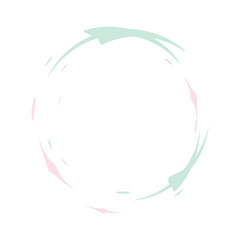 circle of colorful abstract design