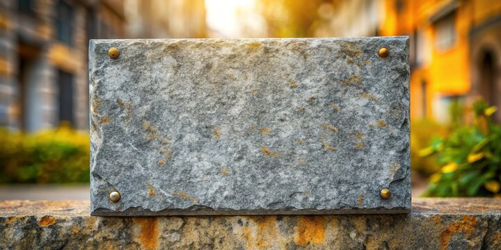 Stone Signboard