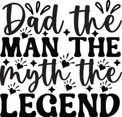 Dad SVG, Father's Day SVG Design Father Svg, cut files 