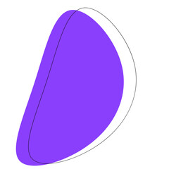 Fototapeta premium blob element