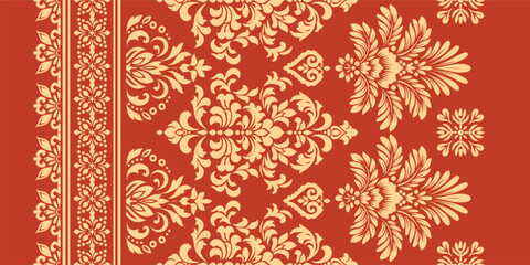  Ethnic Motifs Ikat floral paisley embroidery floral. ikat Saree Sarong oriental pattern traditional.Ikat embroidery style abstract embroidery design for texture,fabric,clothing,wrapping,decoration