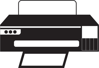 printer icon vector illustration