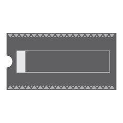 ticket templates in various shapes. Ticket mockup