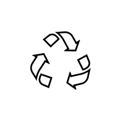 Recycling icon. Recycle logo.