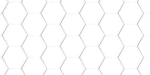 Abstract white hexagon pattern emboss science business design. White abstract vector wallpaper with hexagon grid. Technology Futuristic honeycomb mosaic white background.	