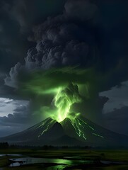 The Forbidden Volcano Where Darkness and Lightning Collide