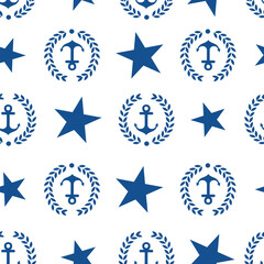 Nautical background pattern illustration