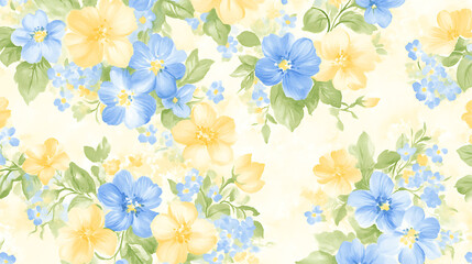 Obraz premium watercolor flowers background.