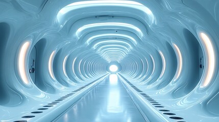 Obraz premium Futuristic Classroom with Advanced Air Purification Technology in Modern Design