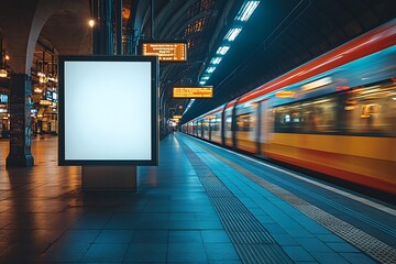 traffic light trails at night in Shanghai, China.
