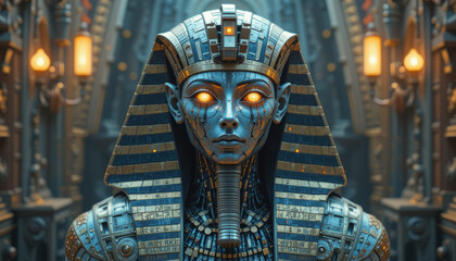 The Cybernetic Egyptian Deity, Image 2