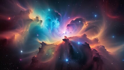 an image of the stars and the night sky taken by astronauts using the camera and some people looking at it