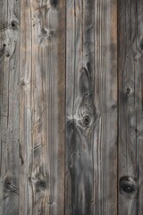 The wood appears aged and weathered, with visible grain patterns and numerous scratches and marks across its surface. The color is a mix of gray and brown tones, suggesting exposure to the elements ov