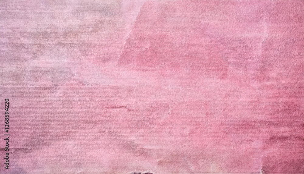 Poster soft pink textured paper background with subtle gradient for creative design, branding, or crafting 