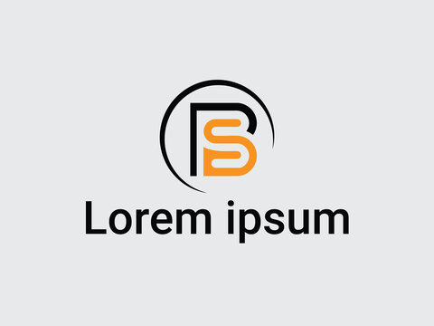 PBS Letter Logo Design, PS Letter Logo Design.