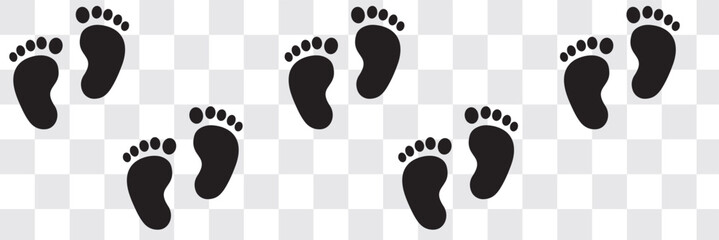 Baby Feet SVG vector cut file for cricut and silhouette