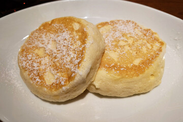 ふわふわのパンケーキ