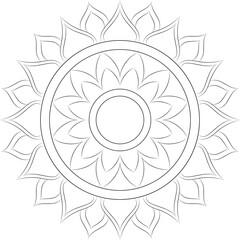 Its a Beautiful Mandala Design.