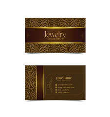 jewelry business card