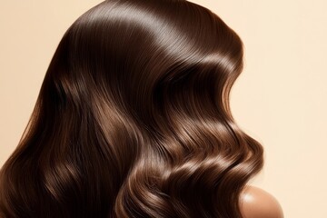 Fototapeta premium long brown hair