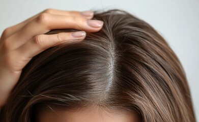 Obraz premium woman with long hair