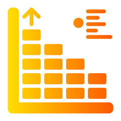 Obraz premium Bar chart