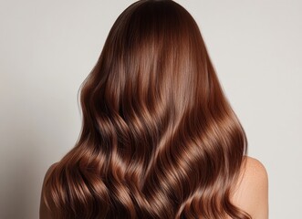 Fototapeta premium woman with long hair