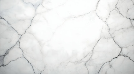 White Marble Texture Background: Gray Veins and Clean Surface