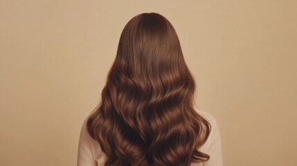 Fototapeta premium woman with long hair