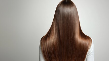 Fototapeta premium woman with long hair
