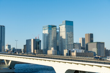 東京湾岸地域の風景