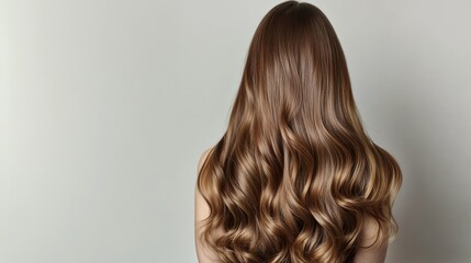 Fototapeta premium long hair style