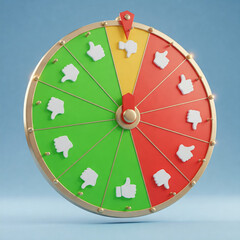 Obraz premium wheel of fortune 