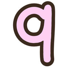 English small letters 