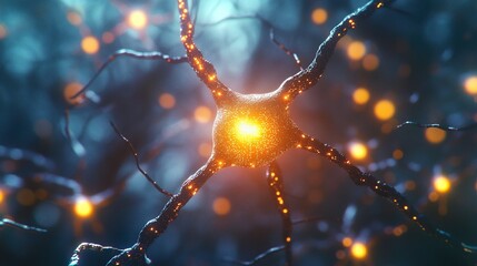 Brain circuitry with glowing off switch, symbolizing innovative anxiety control through scientific research.