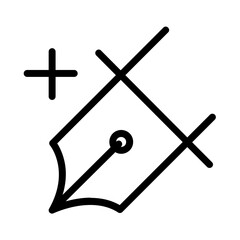 Pen Add Tool Icon