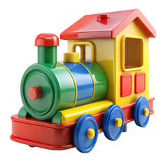 toy train isolated