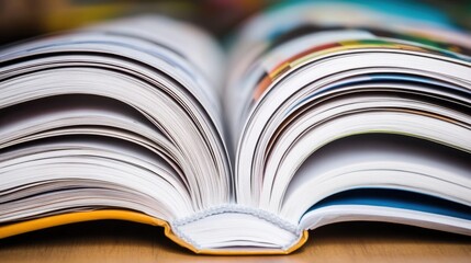 open book pages knowledge education reading