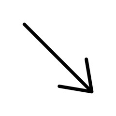 Arrow Bottom Right Icon