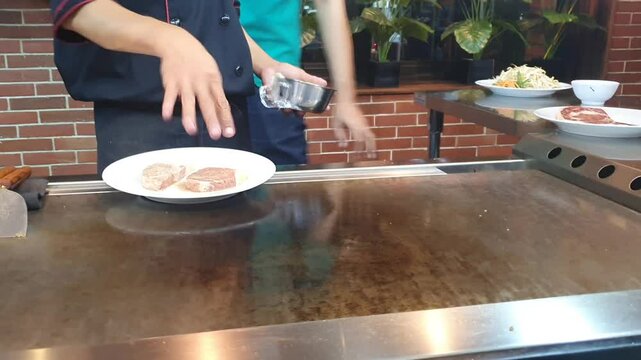 Delicious Teppanyaki in BSD City Tangerang, Banten, Indonesia on March 22 2022
