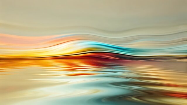 Abstract Wave Background