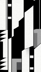 Abstract illustration for printing on wall decorations, fabric pattern, for use in graphics. Oil painting